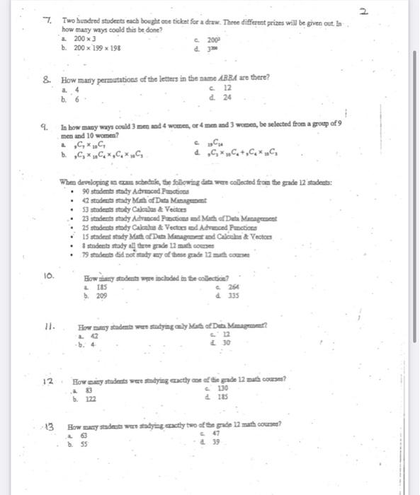 Solved please, give correct answers to all the MCQs, no need | Chegg.com