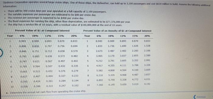 Solved Chapter 26 Homework eBook Printer Net Present Value | Chegg.com