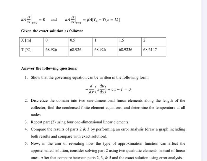 Solved Consider the steady-state heat flow in a flat-plate | Chegg.com