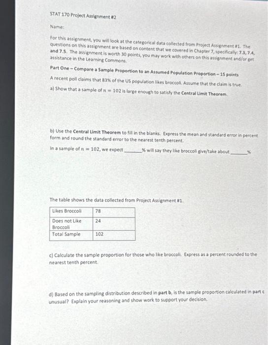 Solved Name: For this assignment, you will look at the | Chegg.com