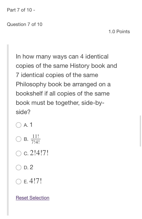 Solved Part 7 Of 10 - Question 7 Of 10 1.0 Points In How 