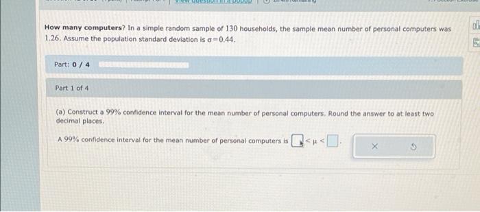 Solved of How many computers? In a simple random sample of | Chegg.com