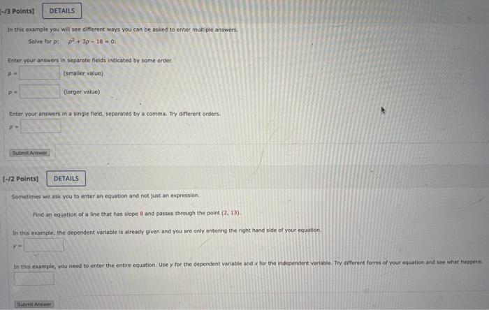 Solved Can someone help me through these? I keep getting | Chegg.com