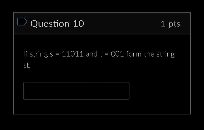 Solved Question 8 1 pts Name one string in B3. 12 pt ∨ | Chegg.com