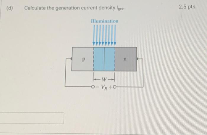 Solved An ideal silicon pn junction long diode has the | Chegg.com