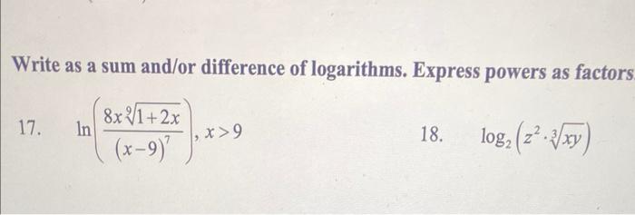 Solved Exam is tomorrow please help me solve these ! #17 / | Chegg.com