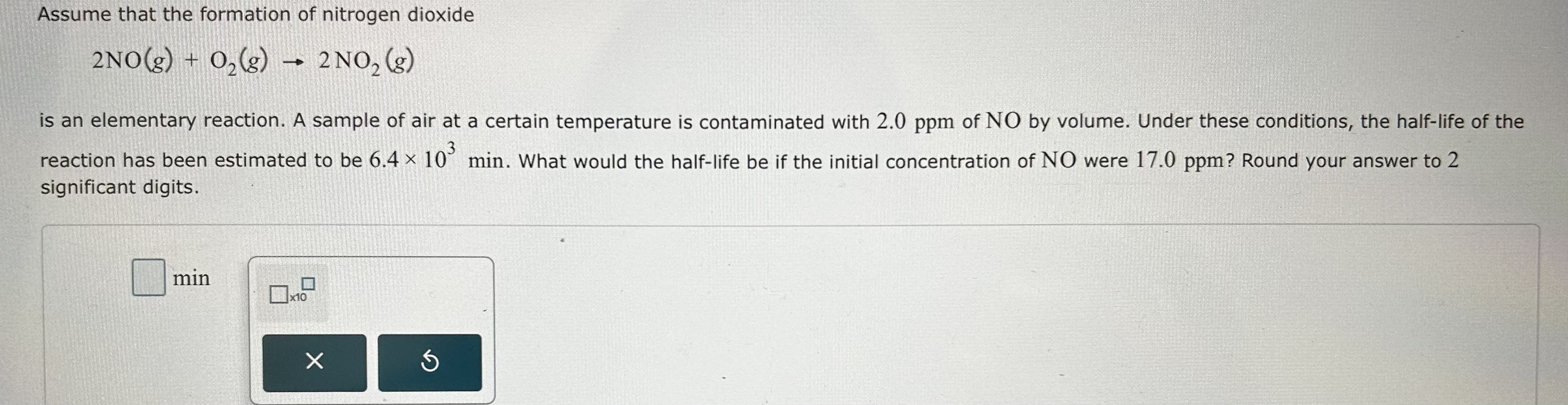 Solved Assume that the formation of nitrogen | Chegg.com