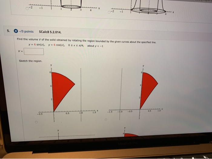 Solved: Submit Answer + 1/3 Points Previous Answers Scalc8... | Chegg.com