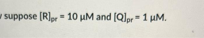 Solved what is the sign of delta g' forward rxn? (R->Q)?what | Chegg.com