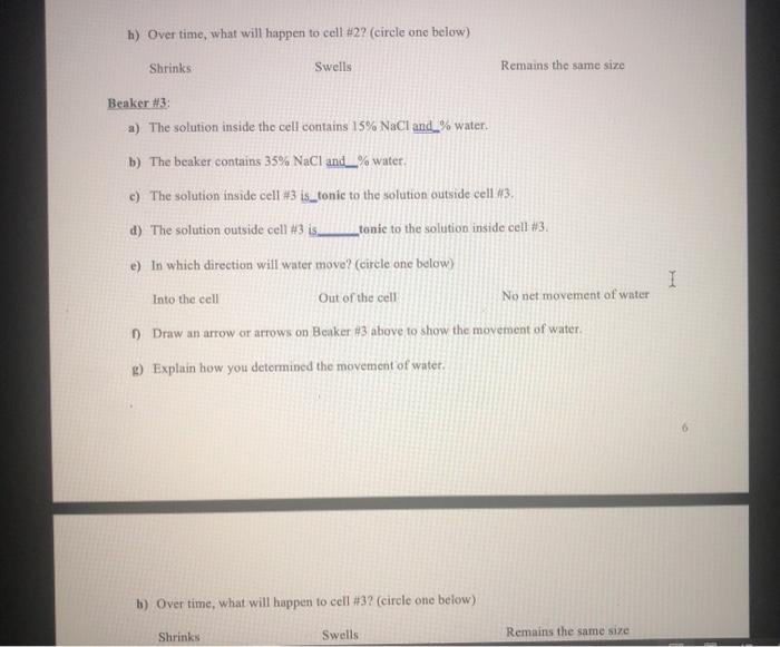 pre lab assignment osmosis and tonicity practice problems