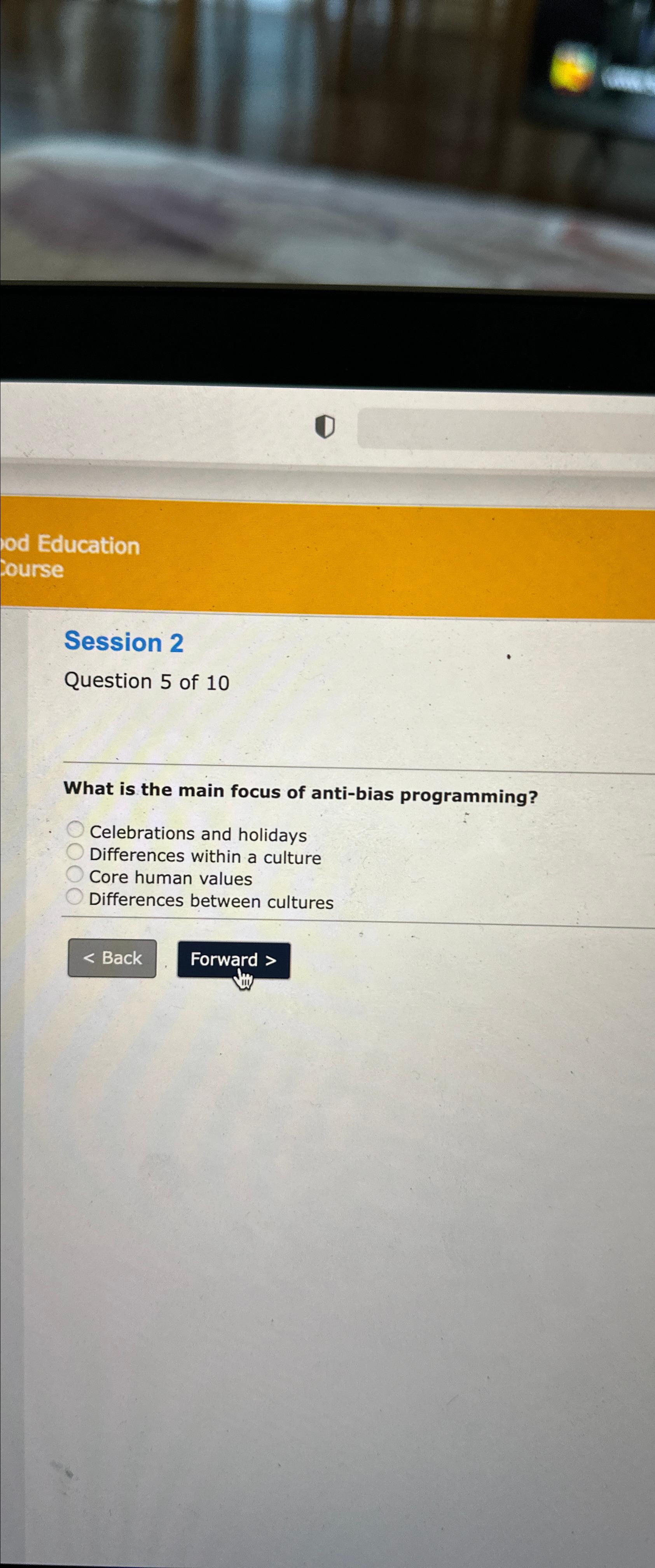 Solved od Education courseSession 2Question 5 ﻿of 10What is | Chegg.com