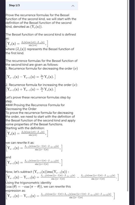 explain what happened in the last step of the proof, | Chegg.com