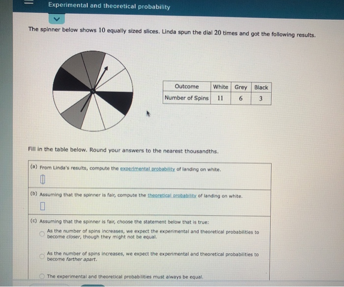 solved-experimental-and-theoretical-probability-the-spinner-chegg