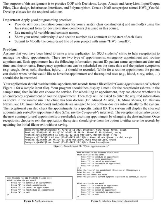 Solved The purpose of this assignment is to practice OOP | Chegg.com