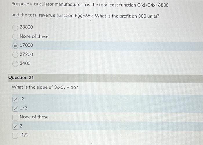solved-suppose-a-calculator-manufacturer-has-the-total-cost-chegg