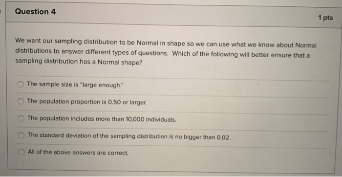 Solved Question 8 1 pts It has been reported that 63.4% of | Chegg.com