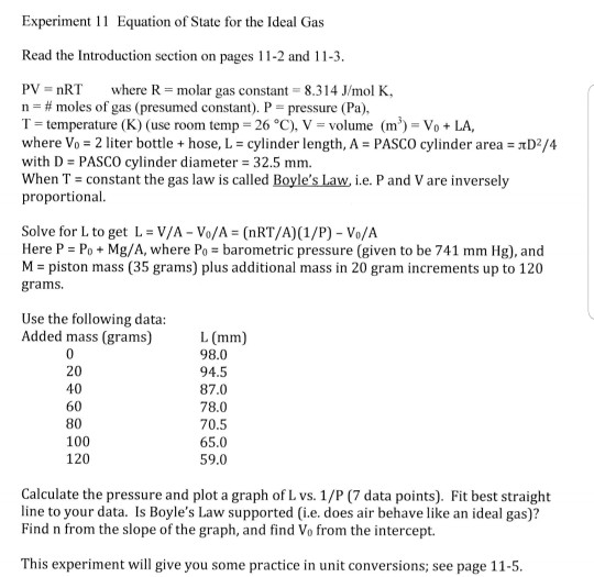 Solved Can You Show Me How To Calculate The Pressure From Chegg Com