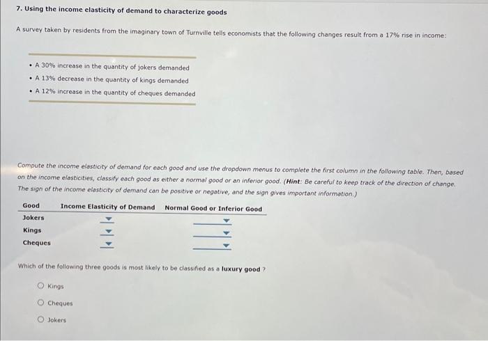 solved-7-using-the-income-elasticity-of-demand-to-chegg