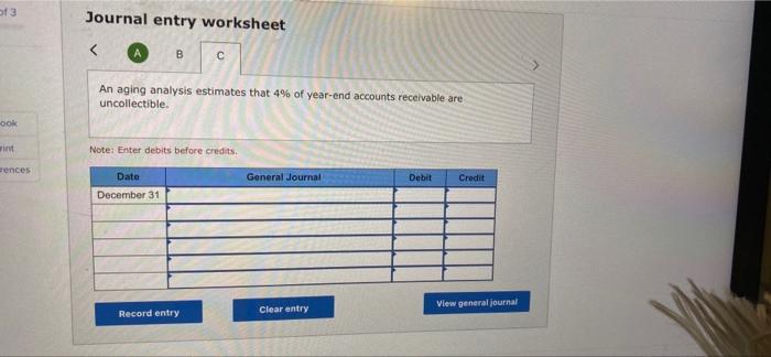 Solved Check my work Required information The following | Chegg.com