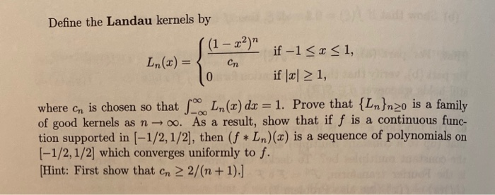 Solved Below is an outline of a different proof of the | Chegg.com