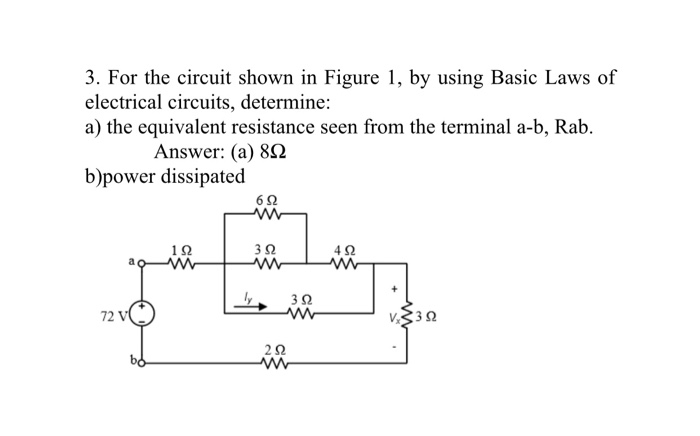 Solved 3. For the circuit shown in Figure 1, by using Basic | Chegg.com
