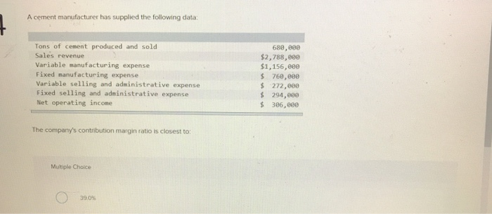 Solved A cement manufacturer has supplied the following data | Chegg.com