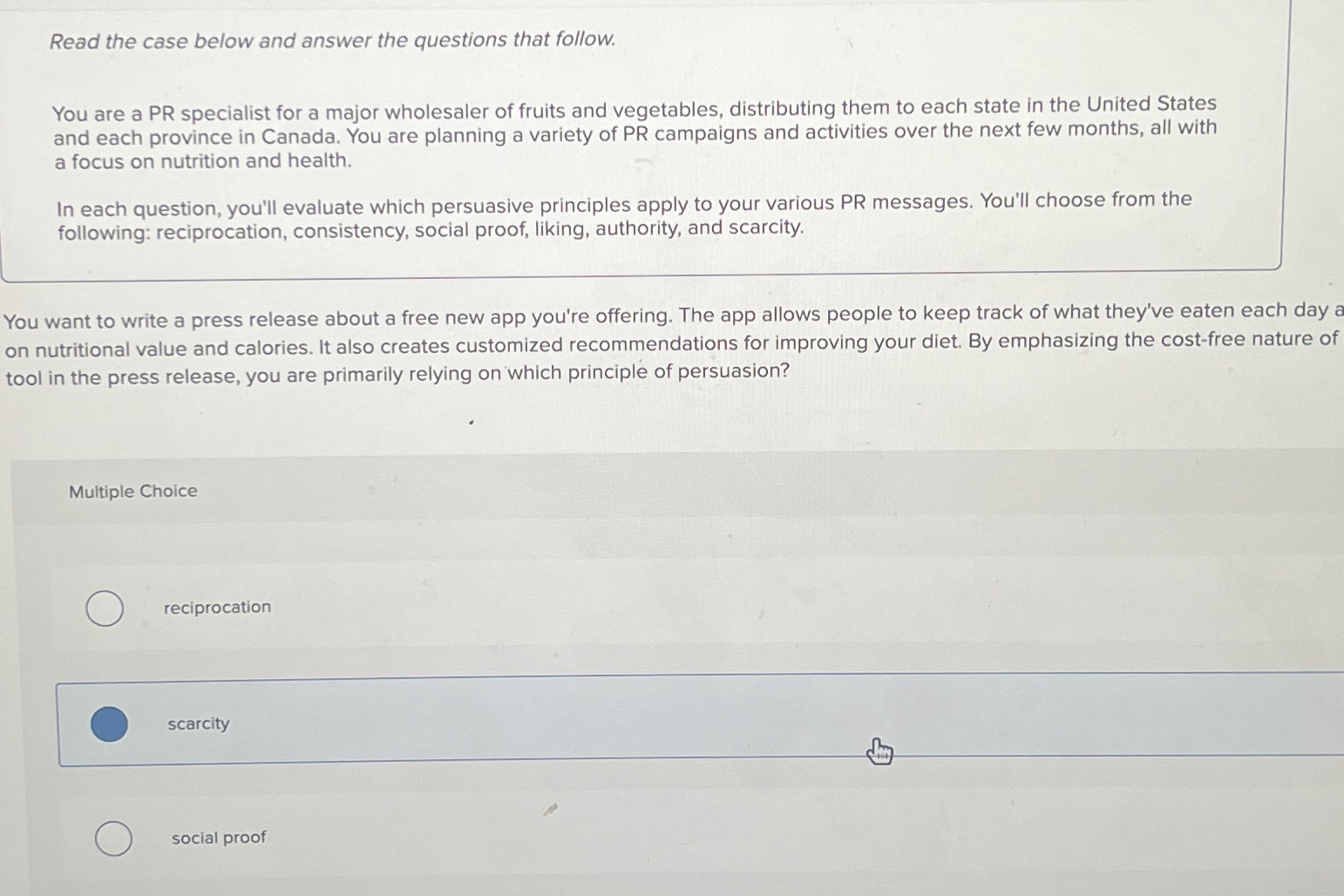 Solved Read the case below and answer the questions that | Chegg.com