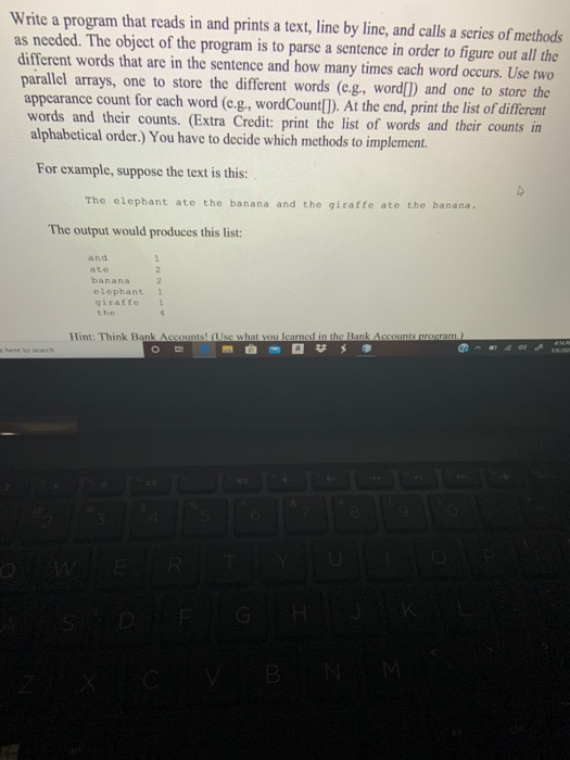 Solved its java language and it has to read from an input | Chegg.com