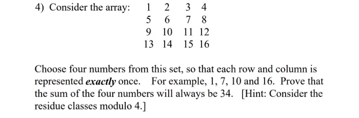 Solved ELEMENTARY NUMBER THEORY (possible Topics To Only | Chegg.com