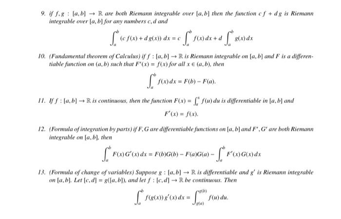 Solved 1. A Partition P Of An Interval (a, B) Is A Set P = | Chegg.com