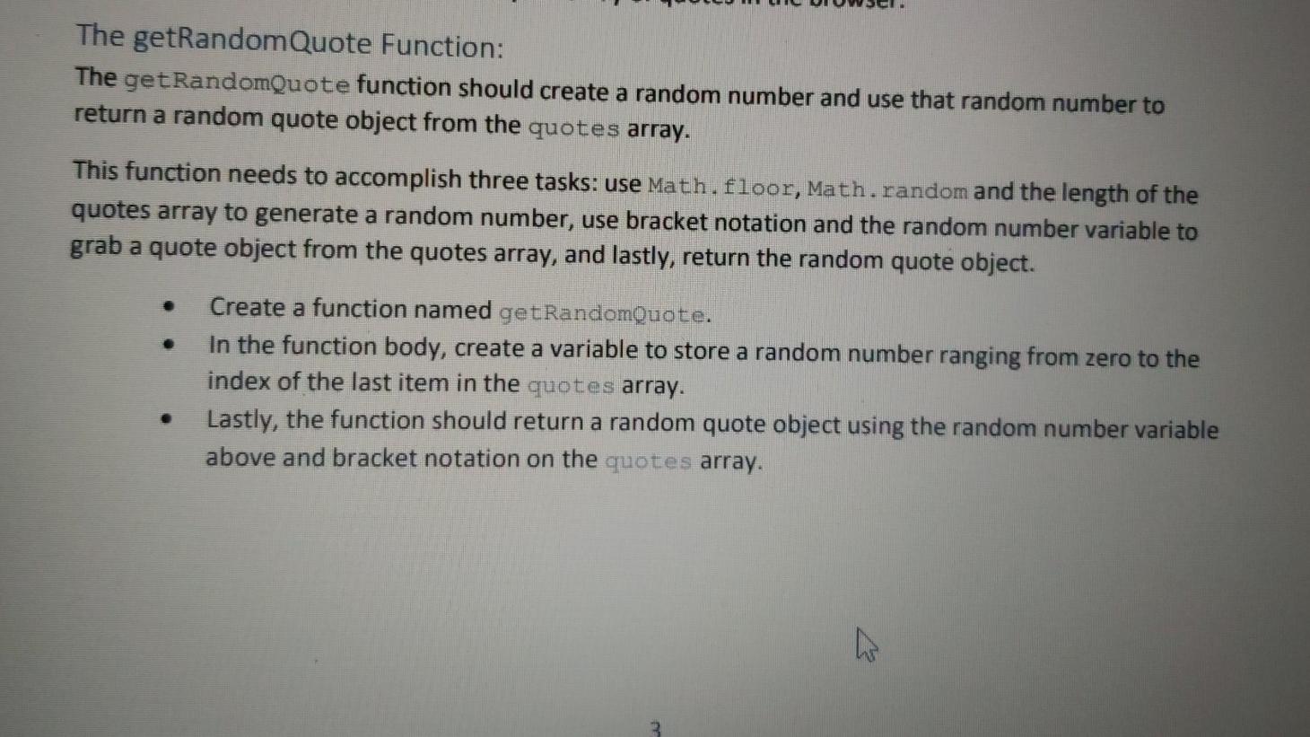 Solved For this first project, you'll create an app that | Chegg.com