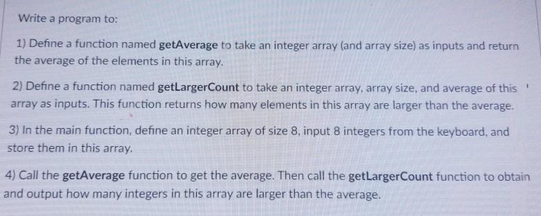 Solved Write a program to: 1) Define a function named | Chegg.com