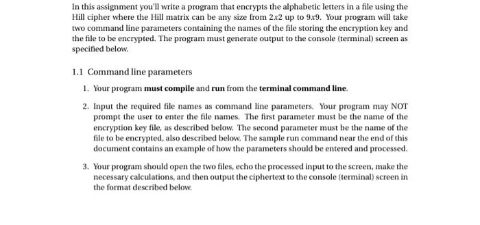 Solved In this assignment you'll write a program that | Chegg.com