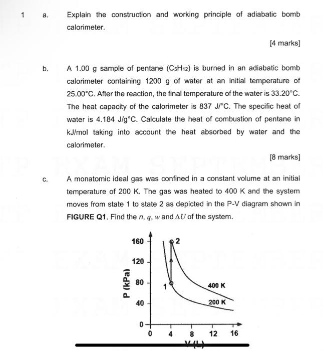 Solved 1 A. Explain The Construction And Working Principle | Chegg.com