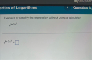 Solved Evaluate or simplify the expression without using a | Chegg.com