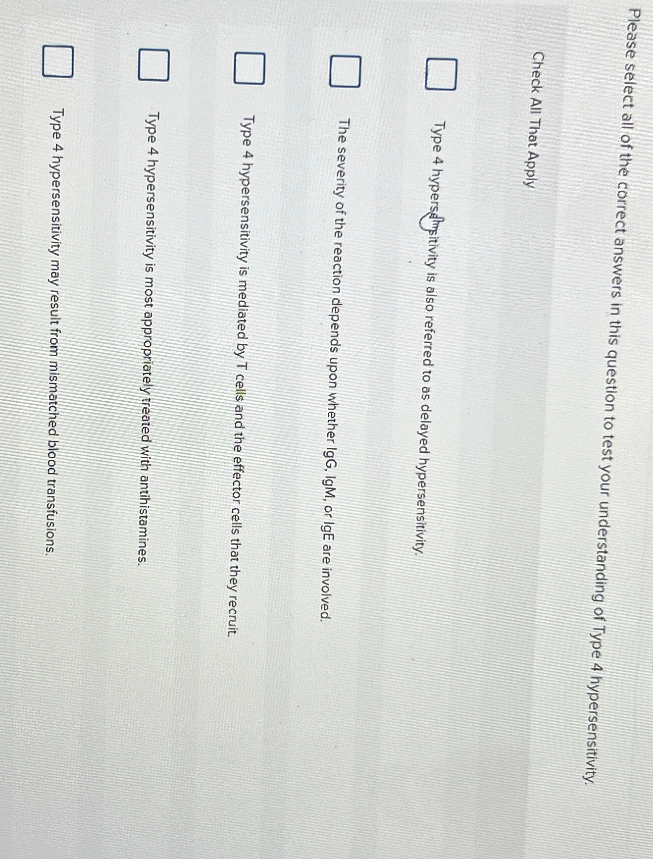 Solved Please select all of the correct answers in this | Chegg.com