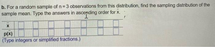 Solved Consider The Following Probability Distribution Shown Chegg Com