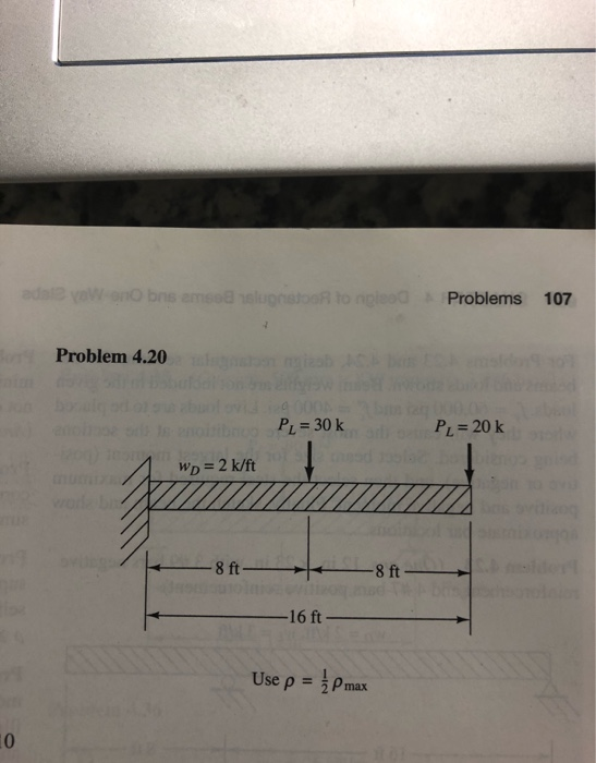 Solved For Problems 4 10 To 4 22 Design Rectangular Sect Chegg Com