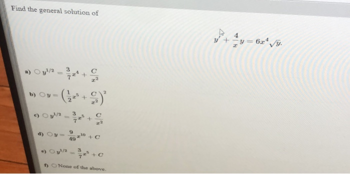 Solved Find The General Solution Of 4 6x4 Vy 3 A Oy1 2 Chegg Com