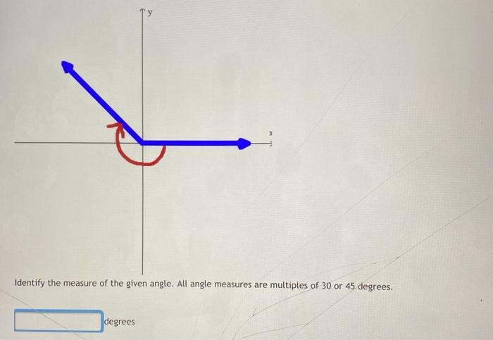 Solved N Identify the measure of the given angle. All angle | Chegg.com