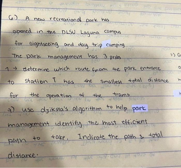 6.) A new recreational park has opened in the DLSU Laguna campus for sightseeing and day trip camping The park management has