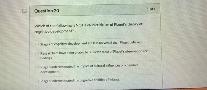 Solved Question 20 1 pts Which of the following is NOTa Chegg