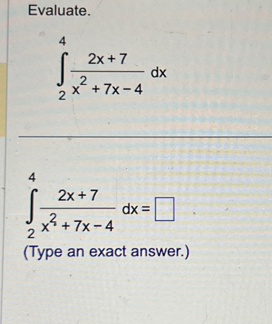 7 x 2 4 * 7 x 1 347