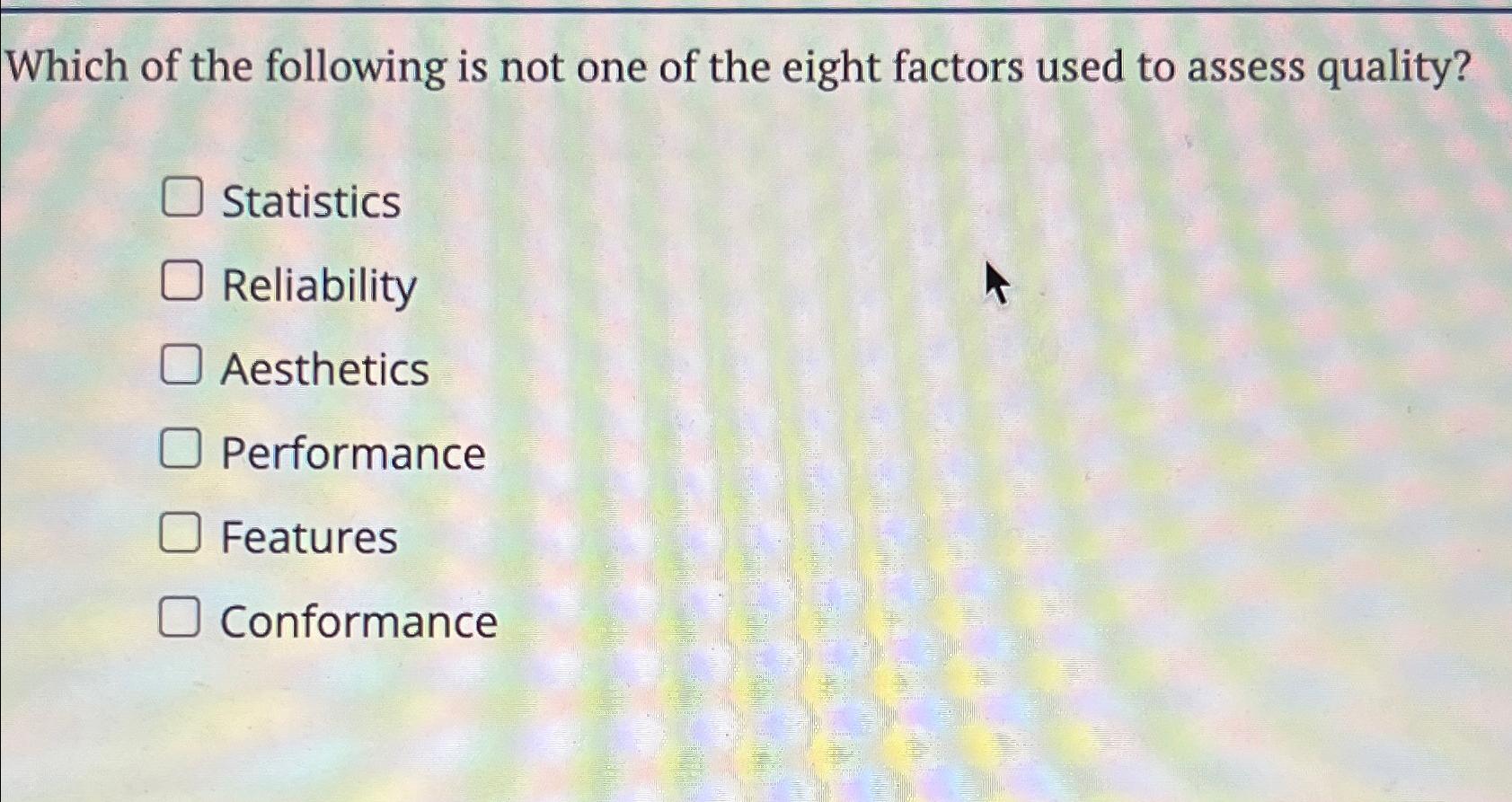 Solved Which of the following is not one of the eight | Chegg.com