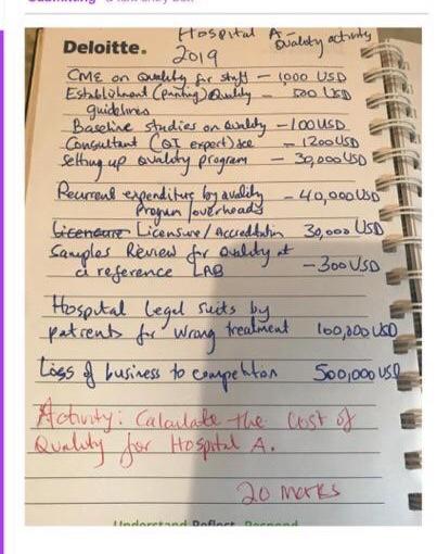 Hospital A Deloitte. 2019 CME on avality actions ها 20 Establehnout (parting Quality 1000 USD Quality for stuff guidelines Ba