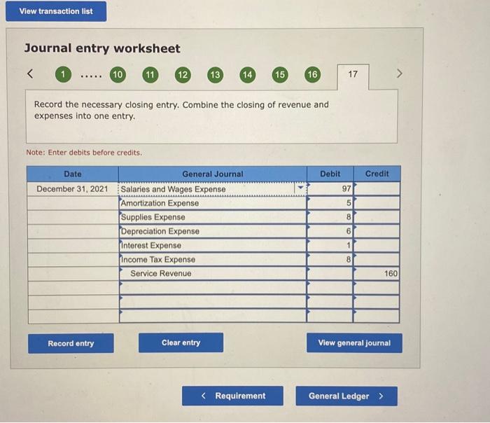 Solved correctly report net income for the period, Then | Chegg.com