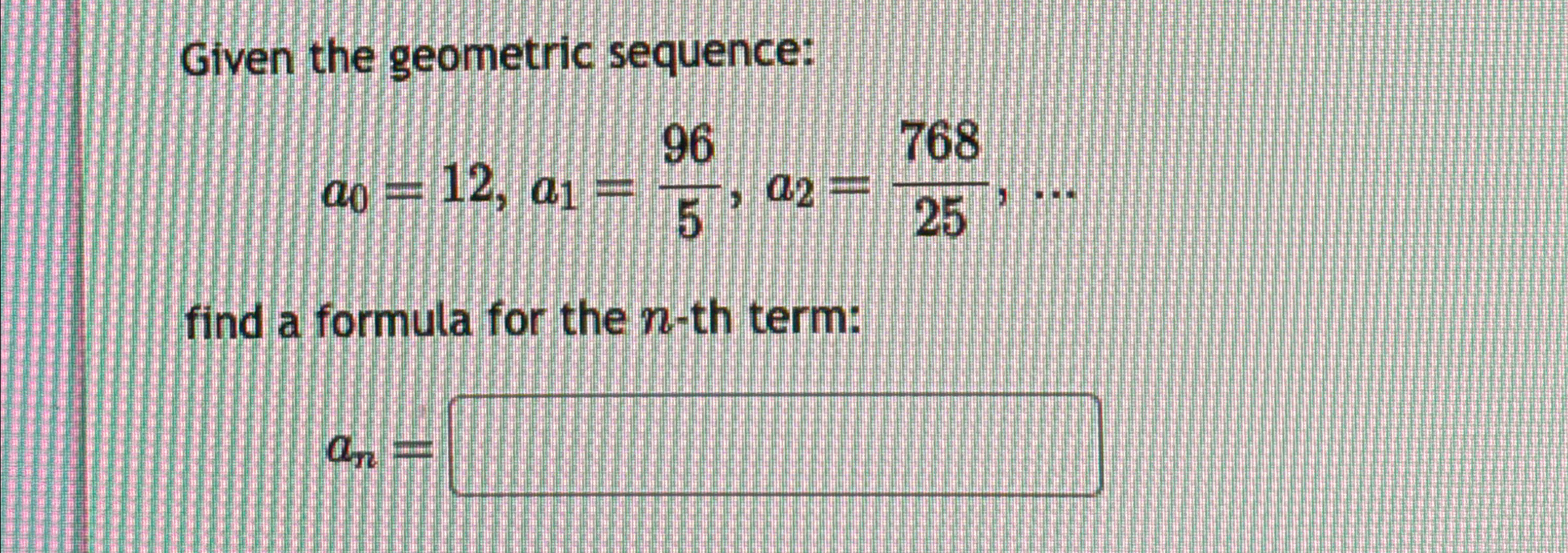 Solved Given the geometric | Chegg.com