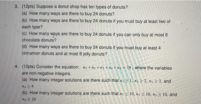 Solved discrete math. don't leave answer in symbolic | Chegg.com