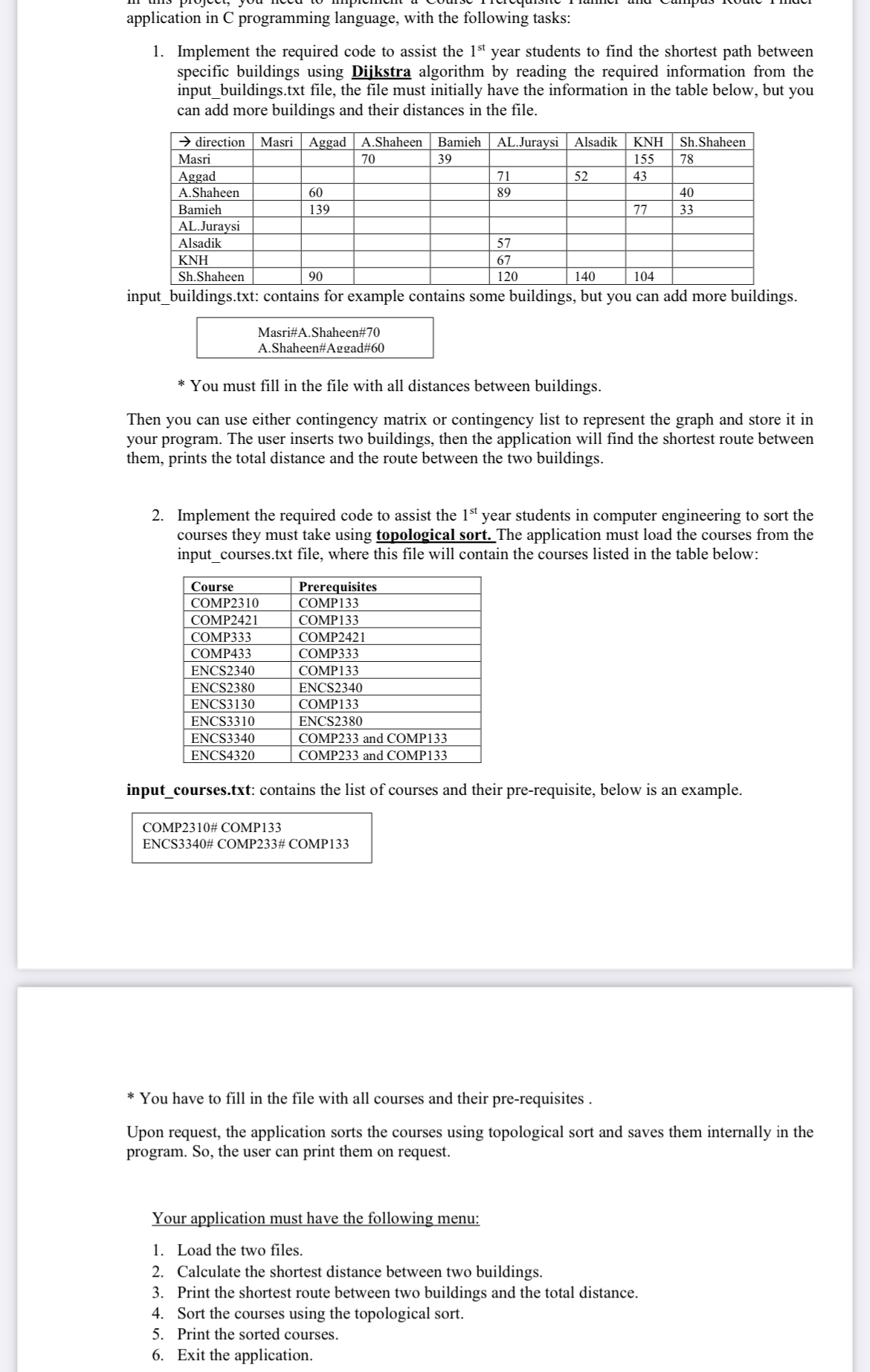 Solved In c langhuge I want the full code please , | Chegg.com