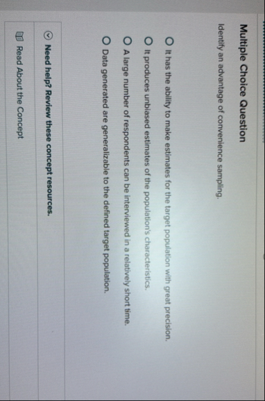 Solved Multiple Choice Questionidentify an advantage of | Chegg.com